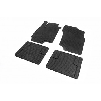 Резиновые коврики (4 шт, Polytep) для Mitsubishi Lancer 9 2004-2008 гг