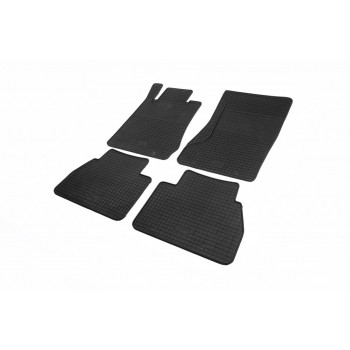 Гумові килимки (4 шт, Polytep) для Mercedes E-сlass W211 2002-2009 рр