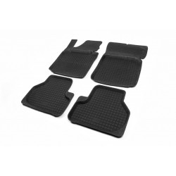 Резиновые коврики с бортом (4 шт, Polytep) для Seat Leon 2005-2012 гг