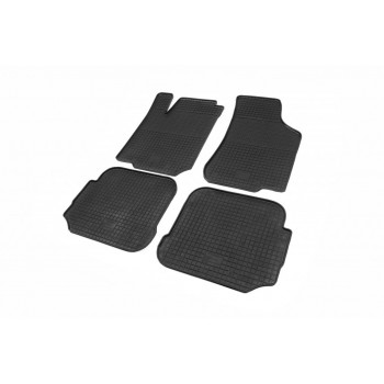 Резиновые коврики (4 шт, Polytep) для Volkswagen Bora 1998-2004 гг