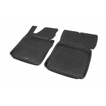 Резиновые коврики с бортом (2 шт, Polytep) для Volkswagen Caddy 2004-2010 гг