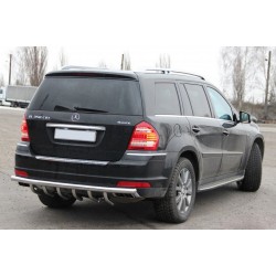 Задняя дуга AK-style (нерж) для Mercedes GL сlass X164