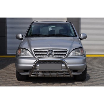 Кенгурятник (нерж.) для Mercedes ML W163