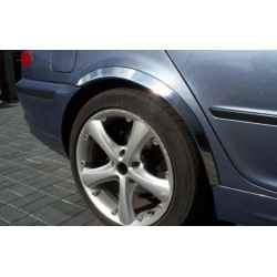 Накладки на арки (4 шт, нерж) для BMW 3 серия E-46 1998-2006 гг