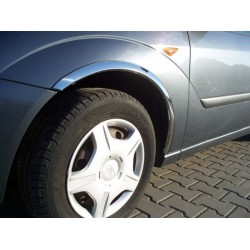 Накладки на арки (4 шт, нерж) для Ford Focus I 1998–2005 гг