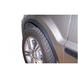 Накладки на арки (4 шт, черные) для Ford Fusion 2002-2009 гг