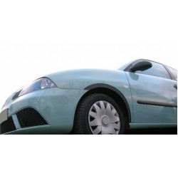 Накладки на арки (4 шт, черные) для Seat Ibiza 2002-2009 гг