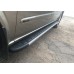 Боковые пороги Duru (2 шт., алюминий) Короткая (short) и средняя (Long) для Mercedes Vito/V-class W447 2014- гг