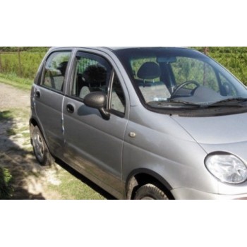 Накладки на арки (4 шт, черные) для Daewoo Matiz 1998-2008 гг