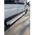 Боковые пороги DOT-Line (2 шт., алюм.) Длинная база для Mercedes Sprinter W907/W910 2018- гг