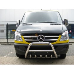 Кенгурятник WT003 (нерж.) 51мм, без надписи для Mercedes Sprinter W906 2006-2018 гг