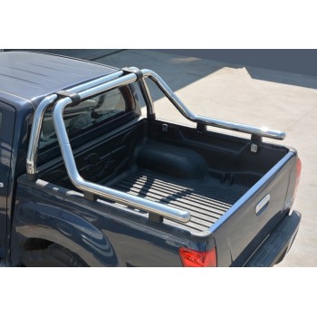 Дуга на кузов (нержавійка) 76мм для Isuzu D-Max 2011-2019 рр