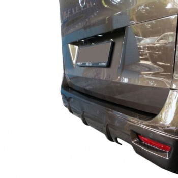 Накладка на задний бампер V1 (под покраску) для Mercedes Vito/V-class W447 2014- гг