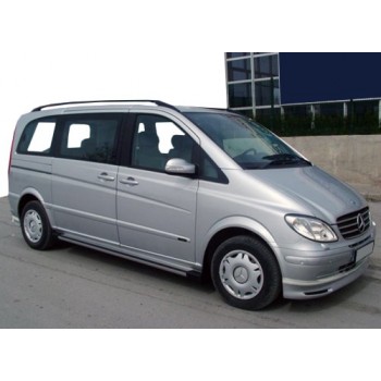 Накладка на бампер BRB V1 (под покраску) 2004-2010 год для Mercedes Vito W639