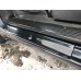 Накладки на пороги ABS (2 шт, пластик) Глянцеві для Mercedes Vito W638 1996-2003 рр