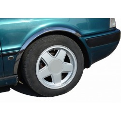 Накладки на арки (4 шт, нерж) для Ауди 80/90 1987–1996 гг