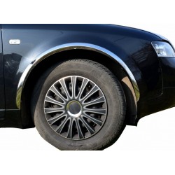 Накладки на арки (4 шт, нерж) для Ауди A4 B6 2000-2004 гг