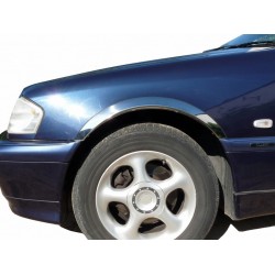 Накладки на арки (4 шт, нерж) для Mercedes C-class W202 1993-2001 гг