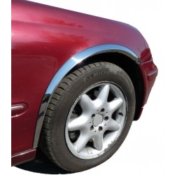 Накладки на арки (4 шт, нерж) для Mercedes C-class W203 2000-2007 гг