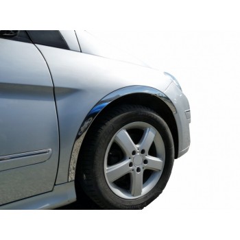 Накладки на арки (4 шт, нерж) для Mercedes B-class W246 2011-2018 гг