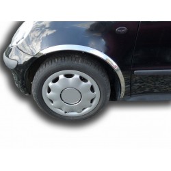 Накладки на арки (4 шт, нерж) для Mercedes A-сlass W168 1997-2004 гг