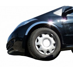 Накладки на арки (4 шт, нерж) для Mercedes A-сlass W169 2004-2012 гг
