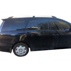 Рейлінги Хром (2 шт., алюм) для Mitsubishi Grandis 2003-2011 рр