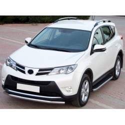 Бокові пороги BlackLine (2 шт, алюміній) для Toyota Rav 4 2013-2018 рр