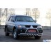 Передняя защита ST015-2025WT (нерж) для Mitsubishi Pajero Sport 1996-2007 гг