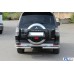 Задняя дуга AK003 Двойной (нерж.) для Mitsubishi Pajero Wagon IV