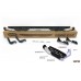 Бокові пороги Amazon Inox (2 шт., нерж) 76 мм для Nissan Navara/NP300 2016- рр