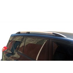 Рейлінги Хром Турецькі Коротка база, Пластикові ніжки для Toyota Rav 4 2006-2013 рр