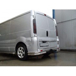 Задние уголки AK003-Double (нерж) для Nissan Primastar 2002-2014 гг