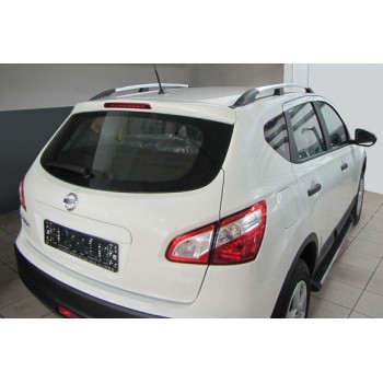 Рейлінги ХРОМ Для -20252 версії, Пластикові ніжки для Nissan Qashqai 2007-2010 рр