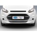Накладки на передний бампер (1 шт, нерж) для Ford Connect 2014-2021 гг