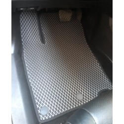 Коврики для Qashqai (EVA, черные) для Nissan Qashqai 2014-2021 гг