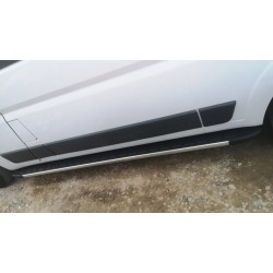 Бокові пороги Duru (2 шт., Алюміній) Довга база для Citroen Jumper 2007-2025 рр