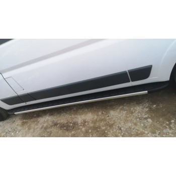 Бокові пороги Duru (2 шт., алюміній) Довга база для Peugeot Boxer 2006-2025 рр