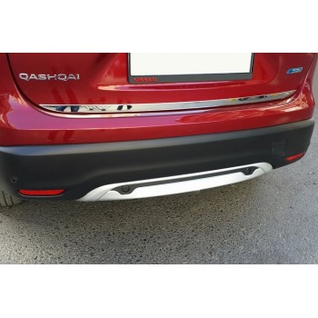 Кромка багажника (нерж.) Carmos - Турецька сталь для Nissan Qashqai 2014-2021 рр