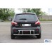 Задняя дуга AK011 (нерж.) для Nissan Qashqai 2007-2010 гг