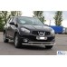 Передний двойной ус ST016 (нерж) 51/42 мм для Nissan Qashqai 2010-2014 гг