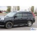 Боковые трубы BB002 (2 шт, нерж) для Nissan X-trail T31 2007-2014 гг