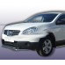Передний двойной ус ST014 (нерж) 51/42 мм для Nissan Qashqai 2007-2010 гг