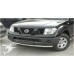 Передняя защита ST008 (нерж) для Nissan Navara 2006-2015 гг