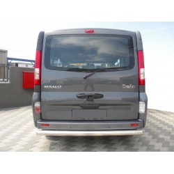 Задняя защита AK002 (нерж) для Nissan Primastar 2002-2014 гг