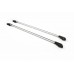 Перемычки на рейлинги под ключ WingBar (2 шт) до 110 см, Черный для Renault Kangoo 1998-2008 гг