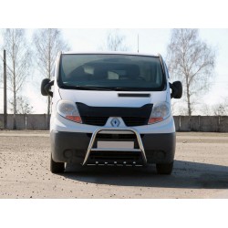 Кенгурятник QT-Spec (нерж.) для Nissan Primastar 2002-2014 гг