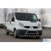 Кенгурятник з вусами WT003-15 (нерж.) для Nissan Primastar 2002-2014 рр