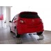 Задняя нижняя юбка (под покраску) для Opel Corsa D 2007-2014 гг