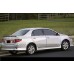 Накладка на задній бампер (під фарбування) для Toyota Corolla 2007-2013 рр